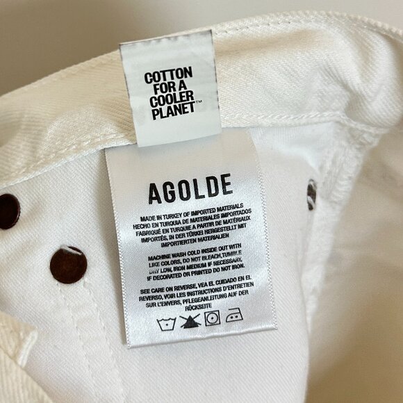 AGOLDE 90s Pinch Waist Jean in Wash Drum Size US 29 NWT - Picture 10 of 14